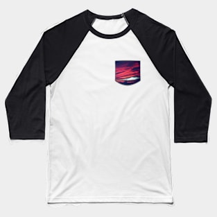 sunset Baseball T-Shirt